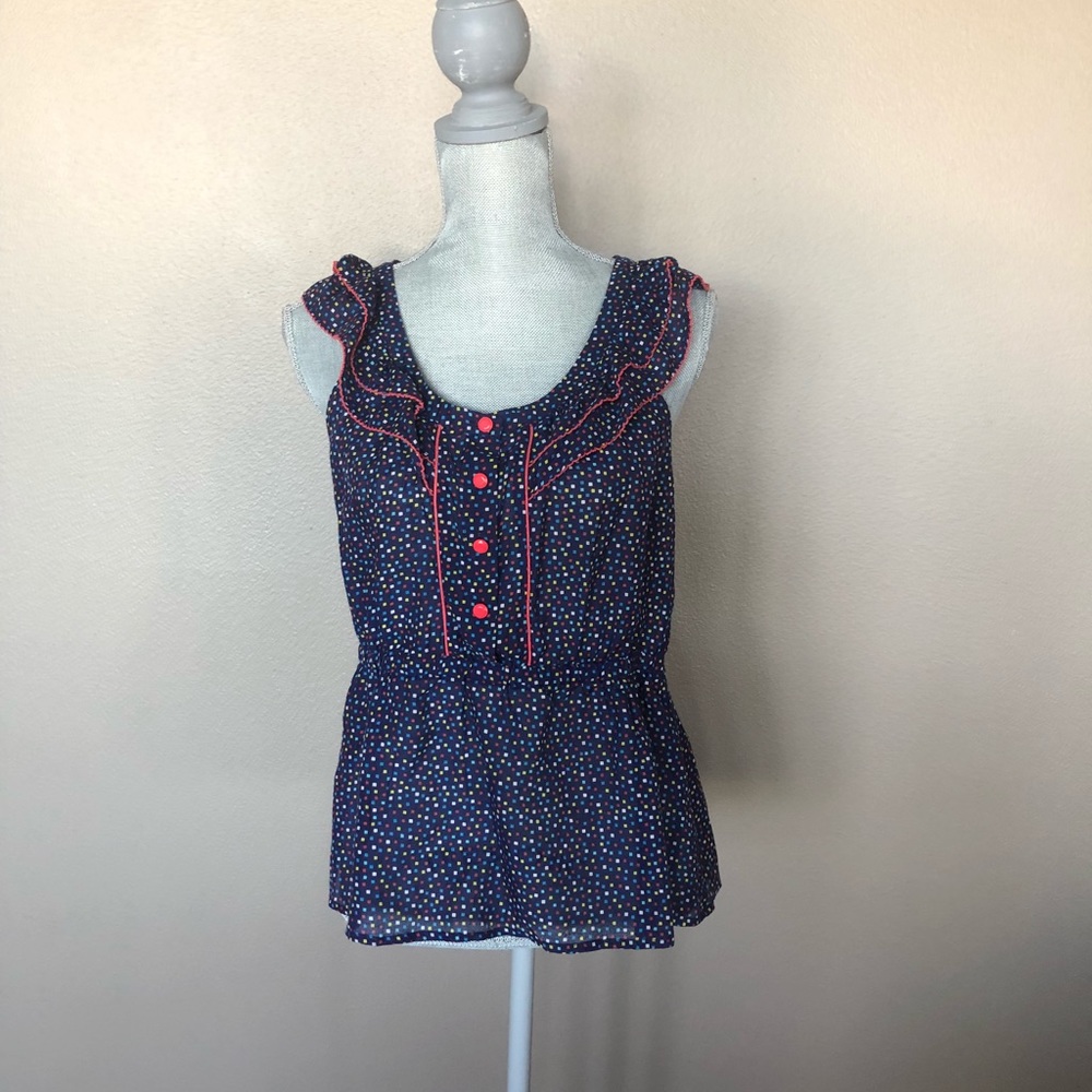 Beautiful summer top size 6. Anthropology Odille